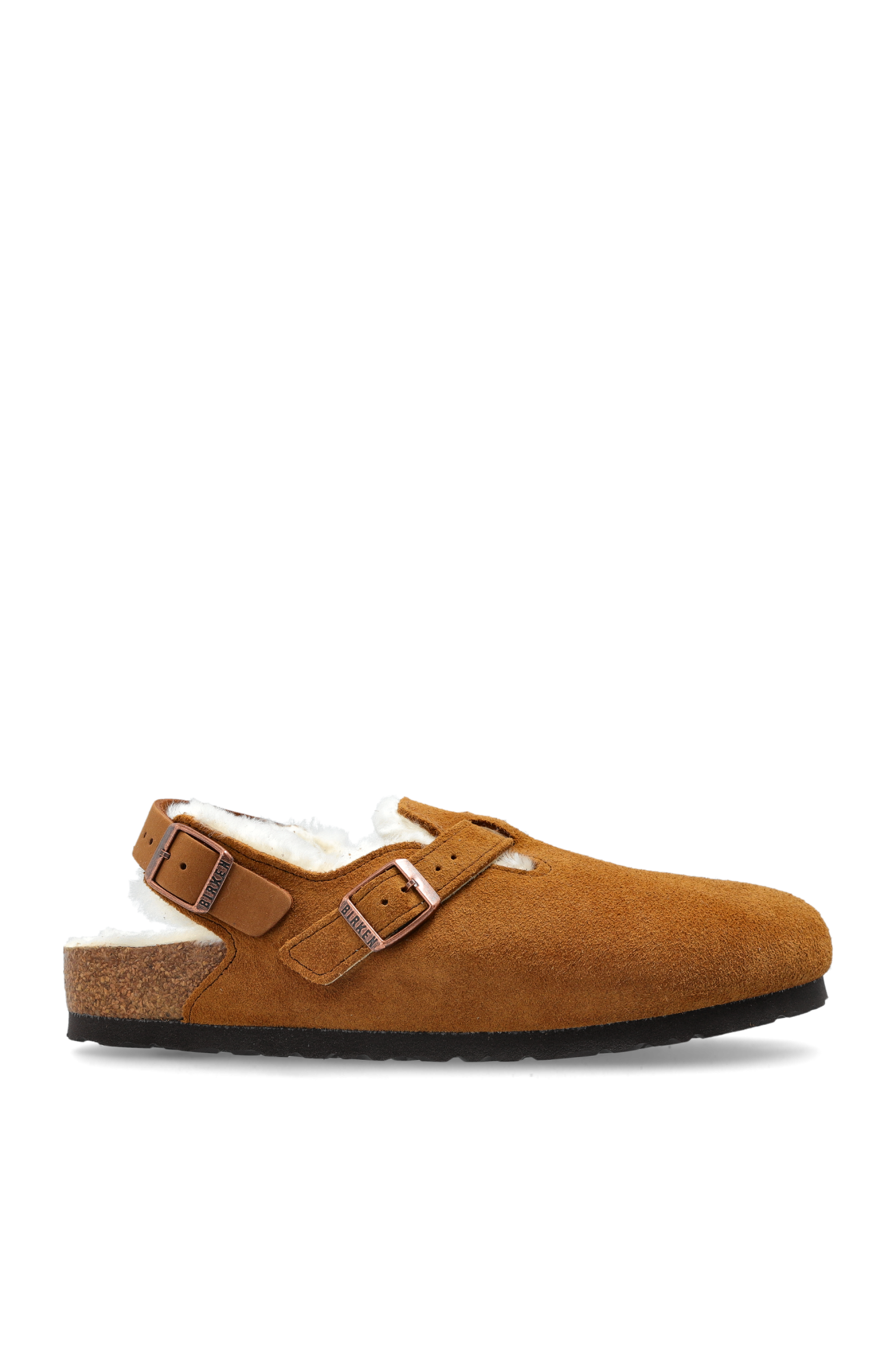 BIRKENSTOCK｜MULES (TOKIO SHEARLING MINK (1028382)) Tokio Shearling Suede Leather-Shearling Mink | BIRKENSTOCK